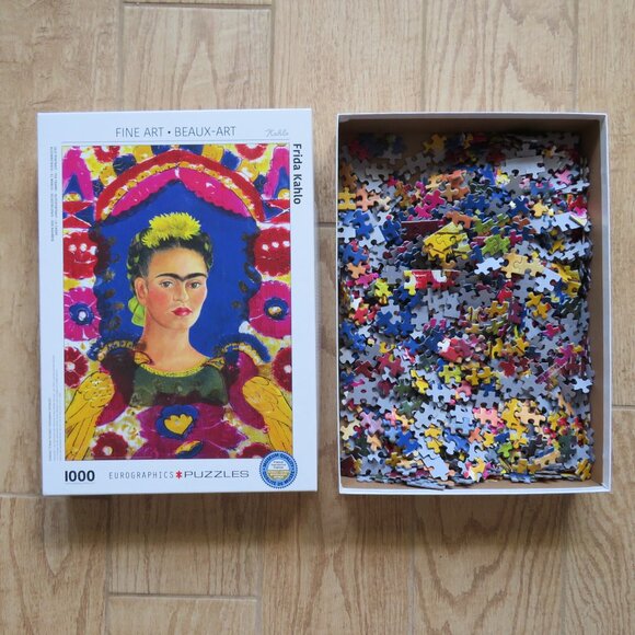 Frida Kahlo 1000 Piece Jigsaw Puzzle "The Frame" Eurographics Fine Art - Picture 3 of 5
